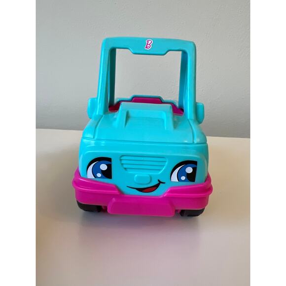 Fisher-Price Little People Barbie Toy Vehicle Truck Blue Doctor Barbie Figure - Picture 6 of 7